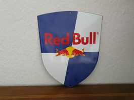 Emailschild Red Bull Logo Drink Emaille Schild Reklame Retro