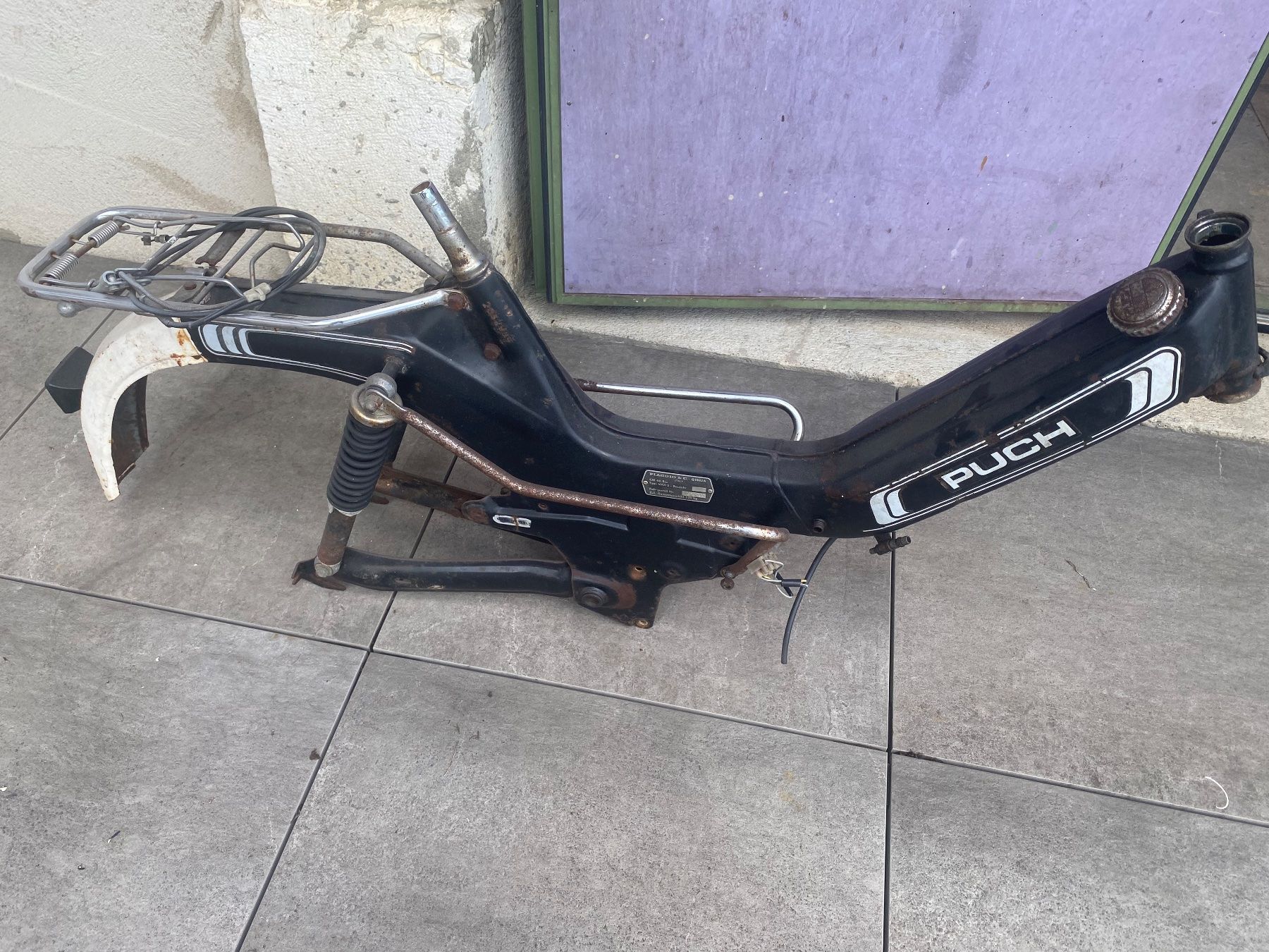 Ciclomotori: Cadre Maxi Puch S – Usato da Plagne venduto da Coxbow