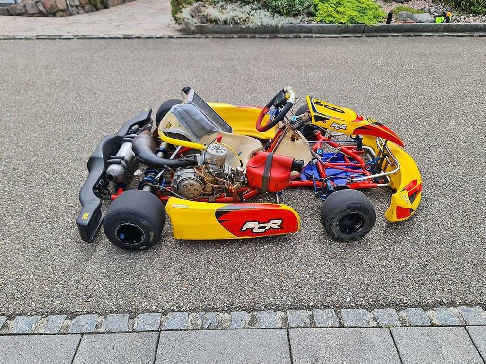Go-Kart: PCR Schaltkart mit TM Racing 125cc K9c – Usato da Sisseln AG venduto da shopda 4