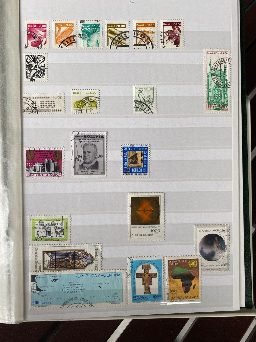 Tutti i francobolli: Briefmarken-Album "Overseas" – Usato da Egg b. Zürich venduto da sas_28l2 5