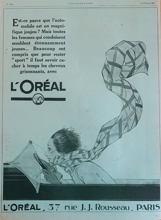 Bonnet bleu blanc années 50 - France