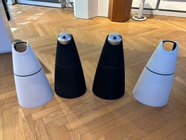 Bang & Olufsen Beolab 9 noir  + tissu blanc