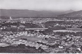 Genève - Vue générale du Nouvel-Aire. 1957