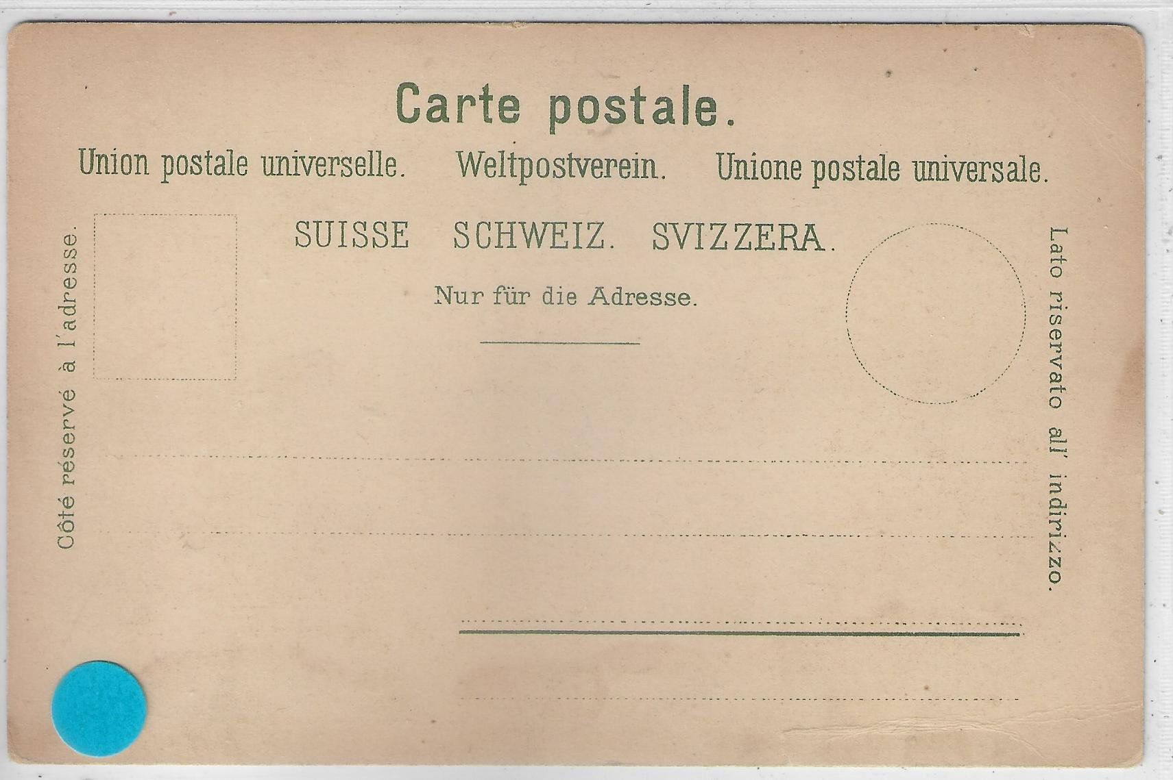 Cartoline postali: Rheinfall bei Beleuchtung - Mondschein – Usato da Ettingen venduto da Kartenplanet 1