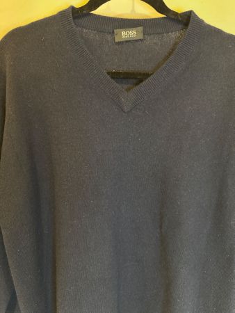 Hugo Boss Herrenpullover, Gr. L-XL , 70%Kaschmir,TOP Zustand