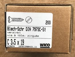 WICO SCHRAUBEN NEU UND ORIGINALVERPACKT