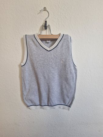 Petit Bateau – Pull sans manches garçon – 100% coton