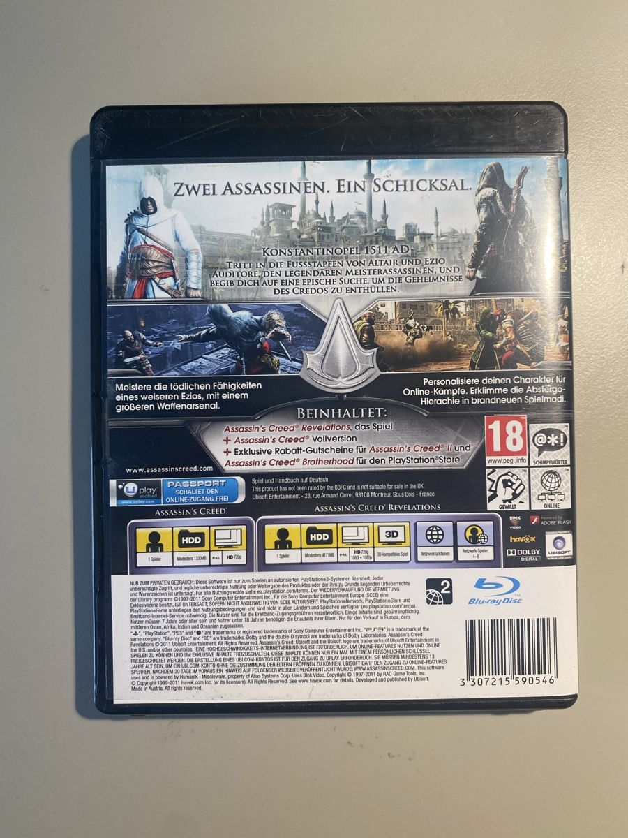 Sony Giochi: Assassin's Creed Revelations für PS3 – Usato da Thunstetten venduto da Virus_33 2