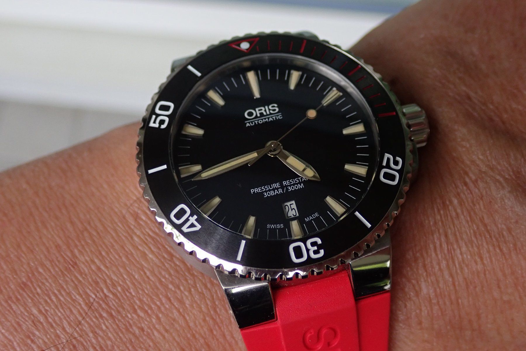 Oris Orologi: HERRN ARMBANDUHR ORIS AUTOMATIC 300M. 45MM. – Usato da Wohlen AG venduto da superwatchesteam 9