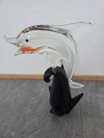 Exklusive Murano Glasfigur: Yin & Yang Fische