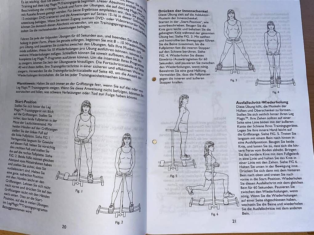 Vélos d'appartement: Fitnessgerät LegMagic – D'occasion à Hausen AG par corinne_g 2