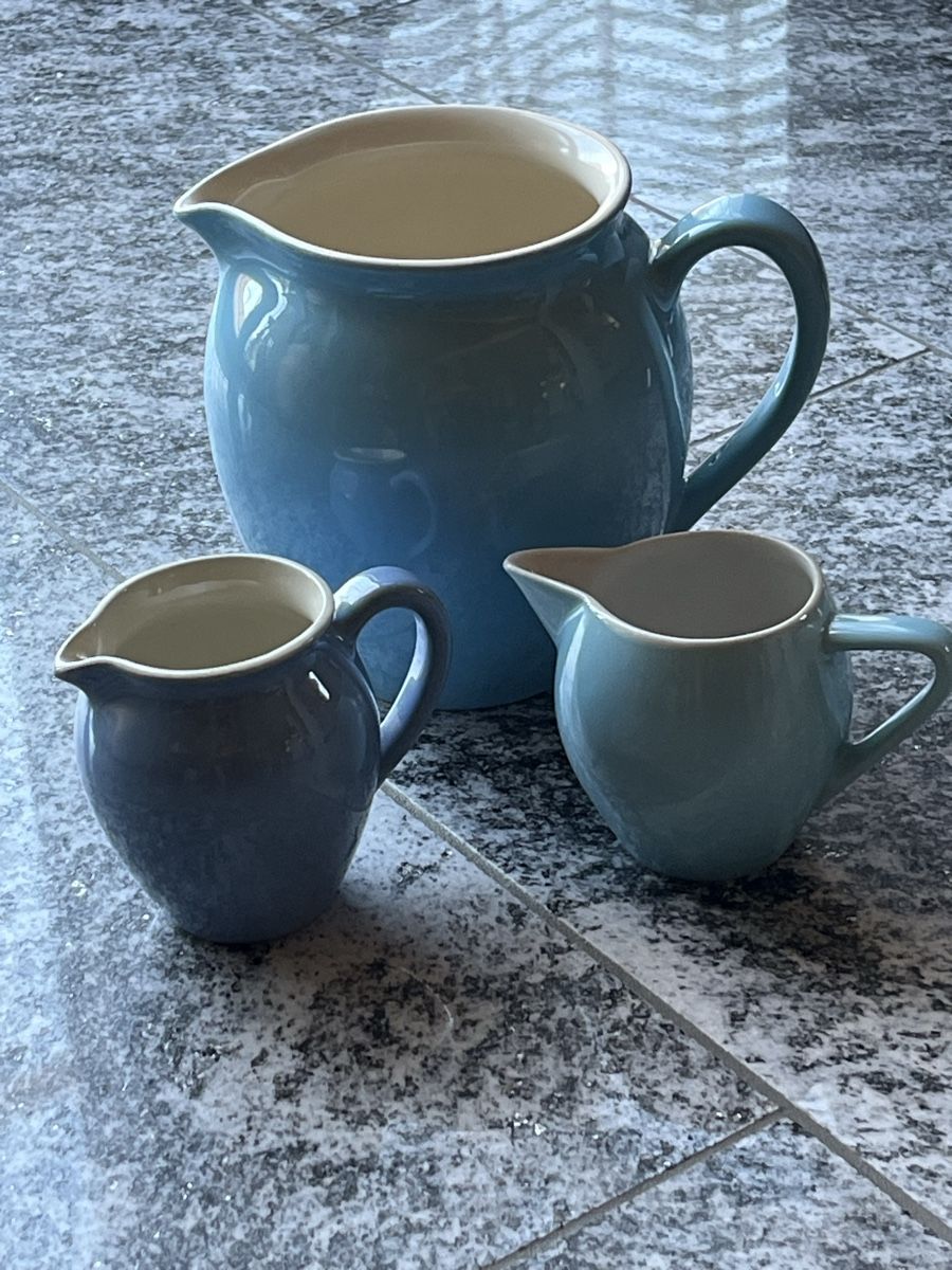 Caraffe: Milchkrüglein von Rössler, blau – Usato da Chur venduto da Moca17 4