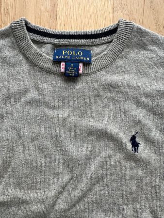Ralph Lauren Pullover Grey Size 5, 115, as New