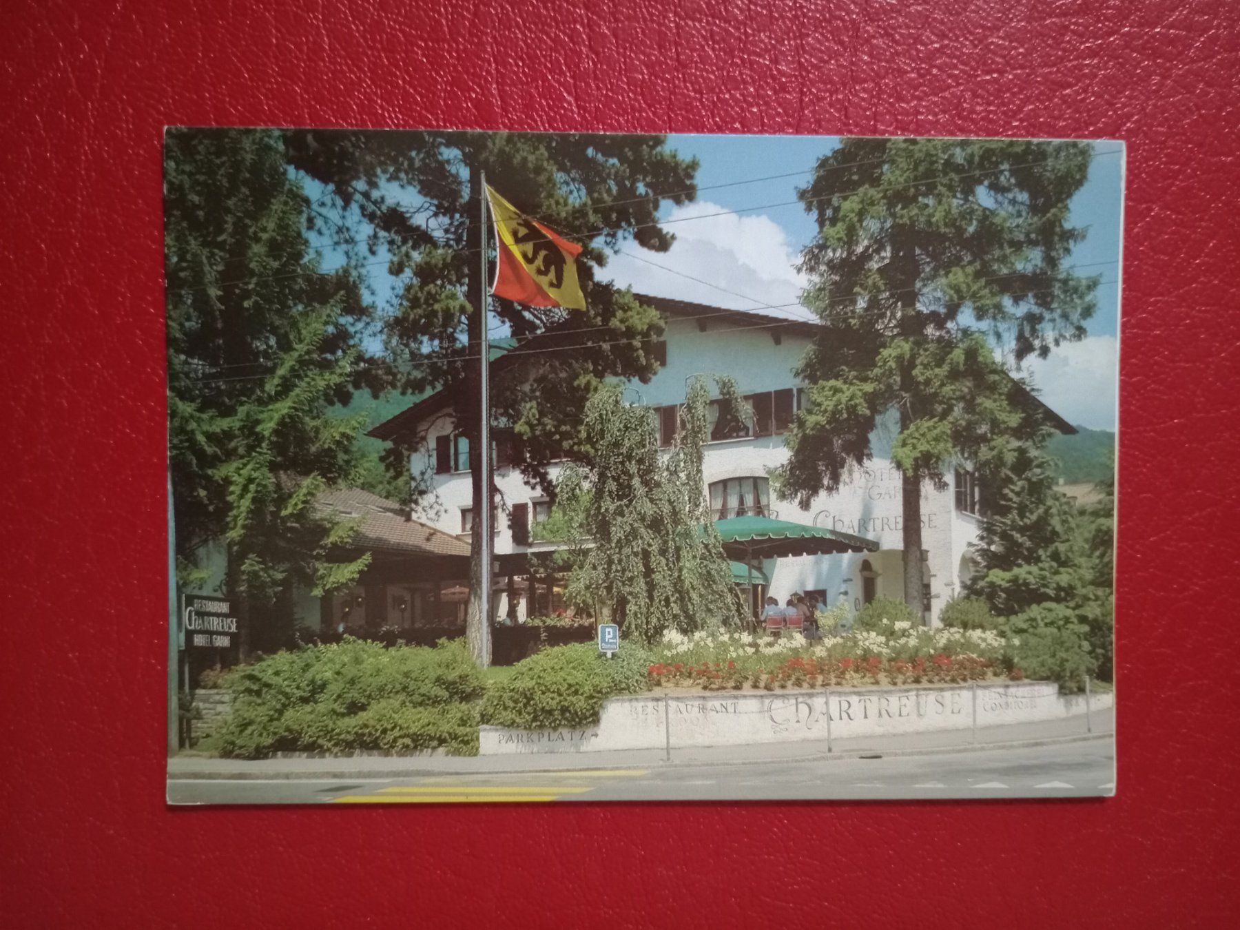 Cartoline postali: Hünibach Bern Restaurant Chartreuse – Usato da Küttigen venduto da Melisch1000