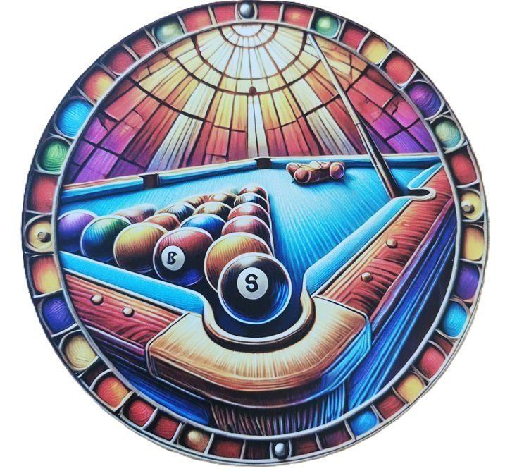 Insegne: BILLARD - Blechschild  (neu/OVP) – Nuovo e nell'imballaggio originale da Wilen b. Wollerau venduto da morethanmusic
