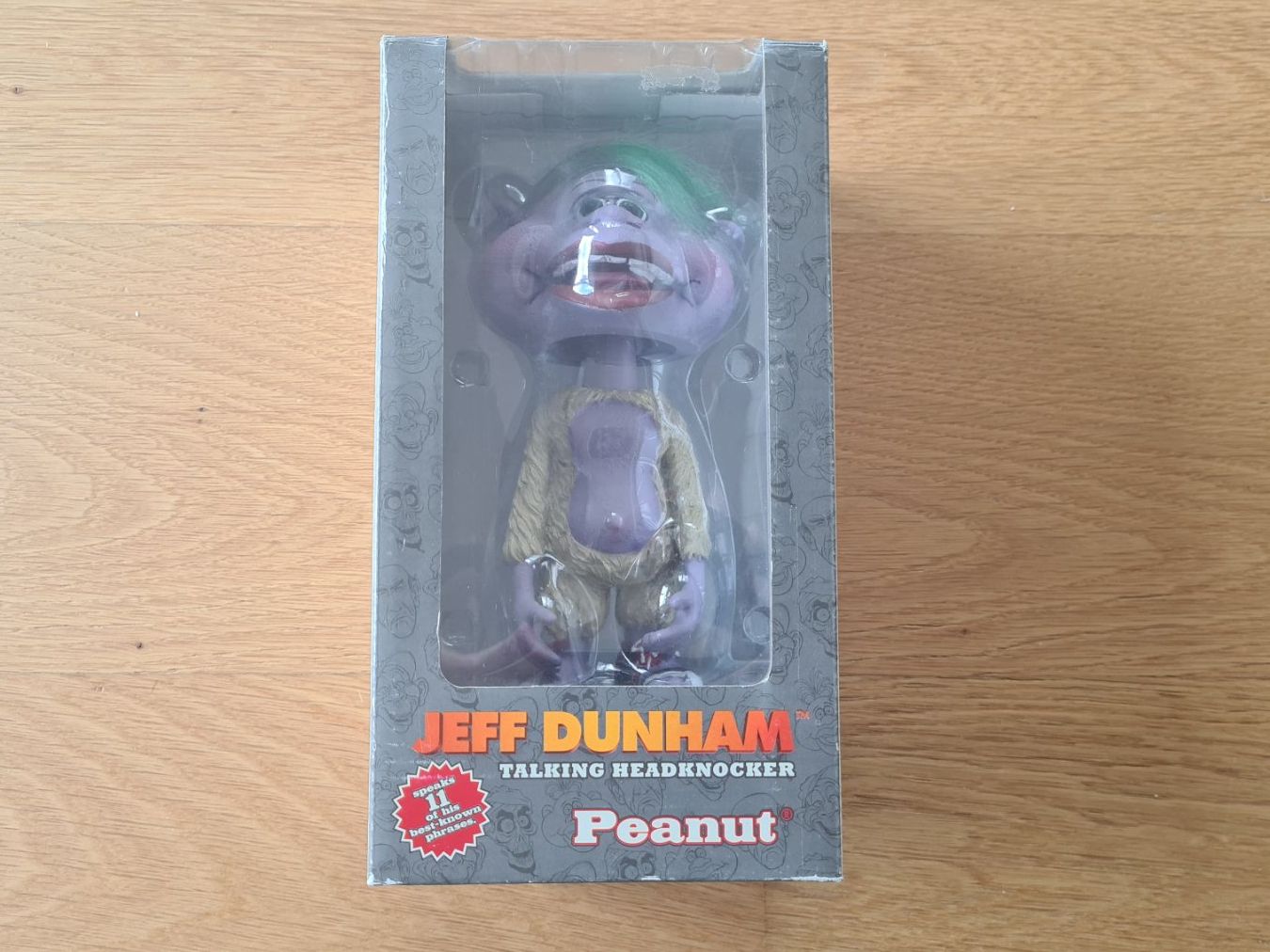 Figuren: Vintage Jeff Dunham Peanut Talking Bobblehead Figur OVP – Neu (gemäss Beschreibung) aus Winterthur von stufaphi 1