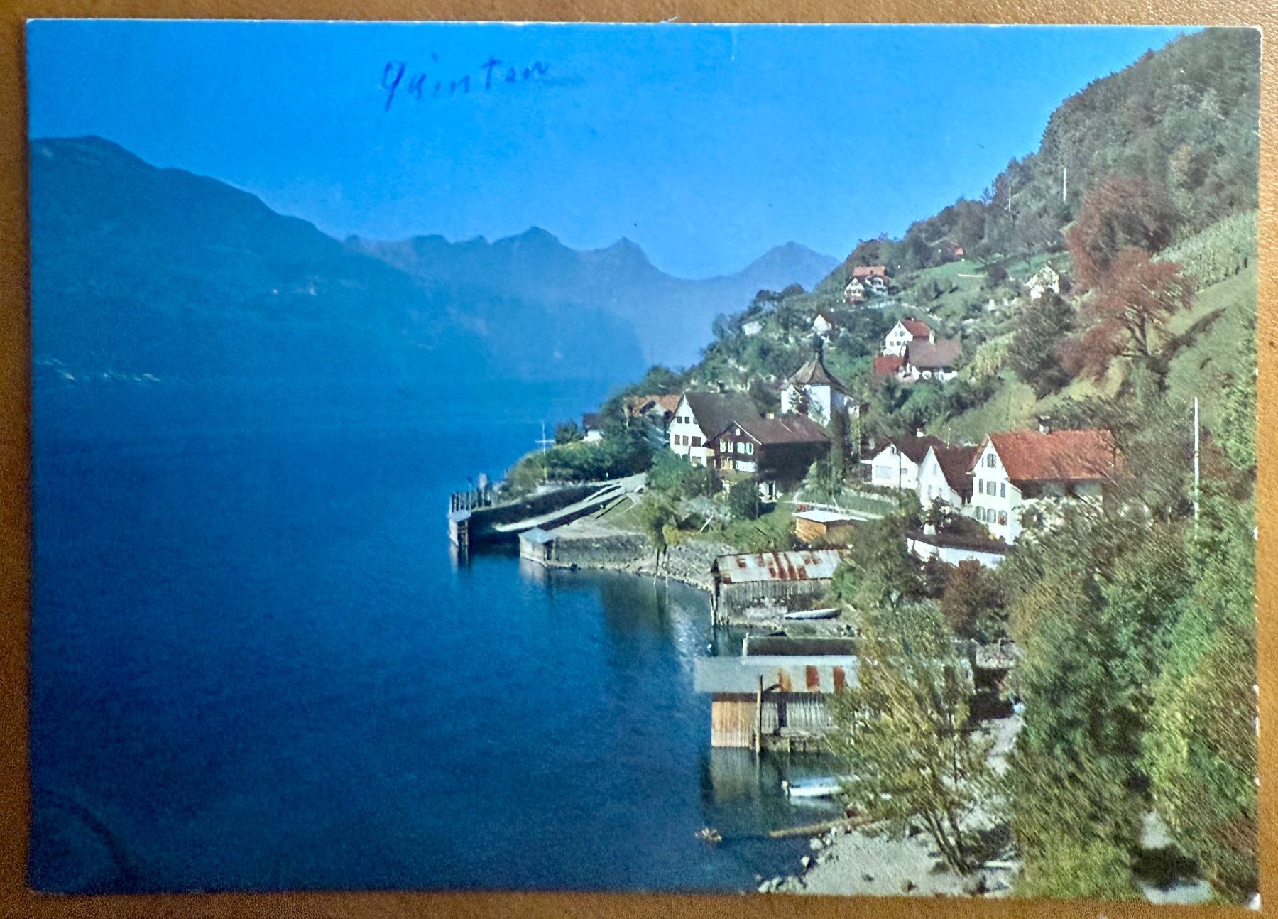 Cartoline postali: AK: Quinten - Walenstadtsee – Usato da Lutry venduto da Ediego