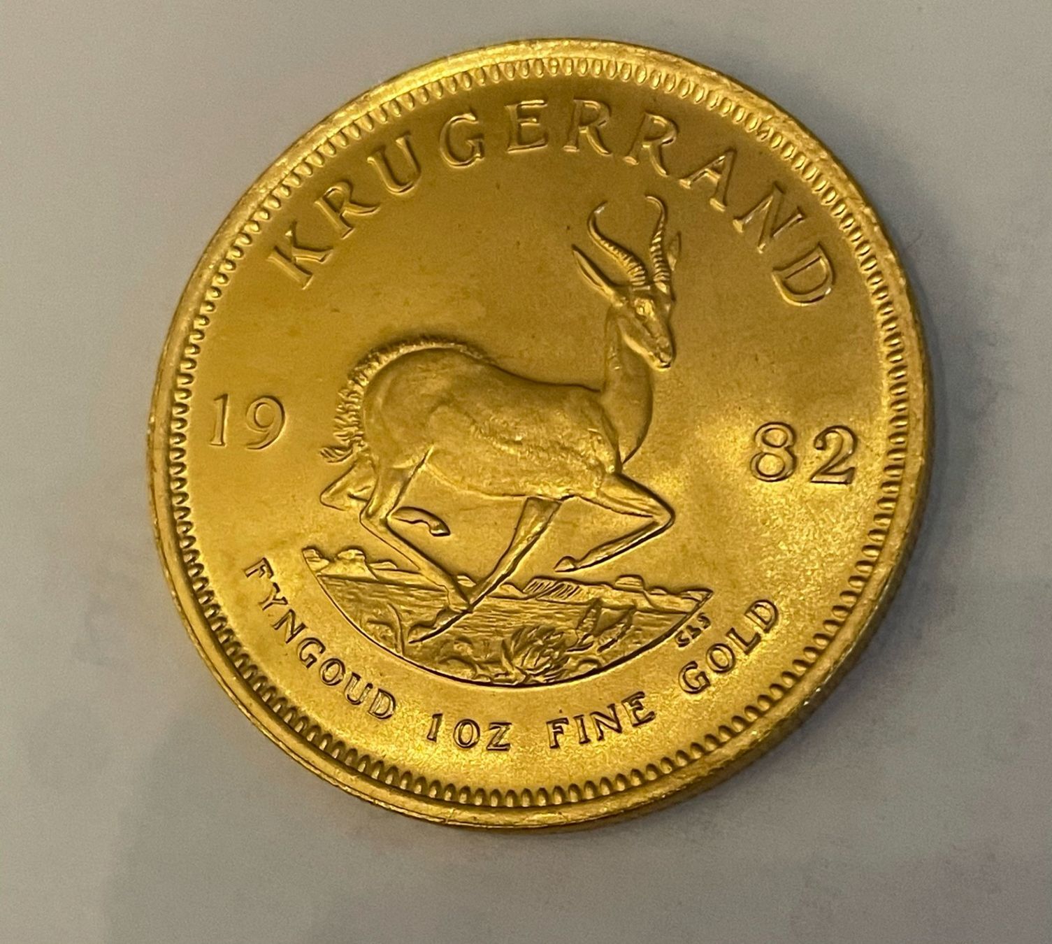 Tutti le monete: Goldmünze Krügerrand 1982 1oz – Nuovo (secondo la descrizione) da Fribourg venduto da delgrand34