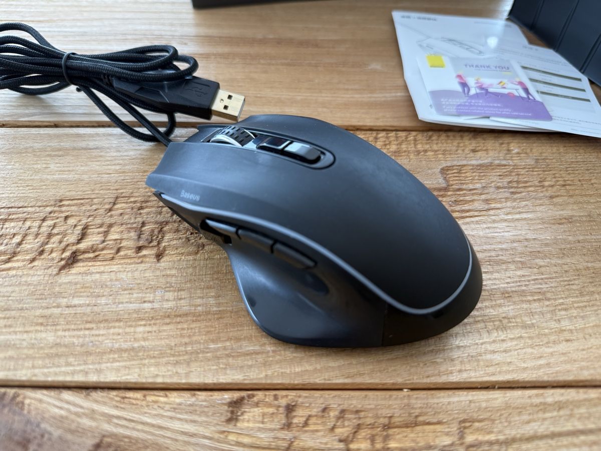 Mouse: Baseus GAMO GM01 Gaming Maus - Neuwertig – Usato da Rotkreuz venduto da Herbsttraum