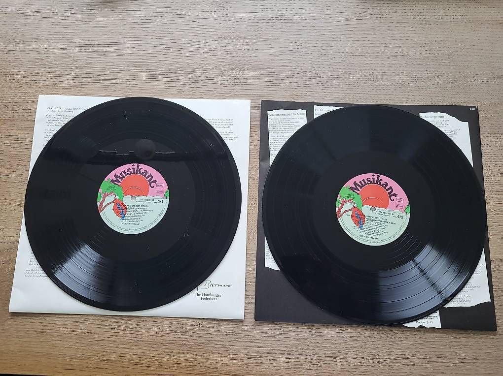 Dischi in vinile: Wolf Biermann - Vinyl Box mit 2 LP's - 1984 – Usato da Wilen b. Wollerau venduto da 4banger 4