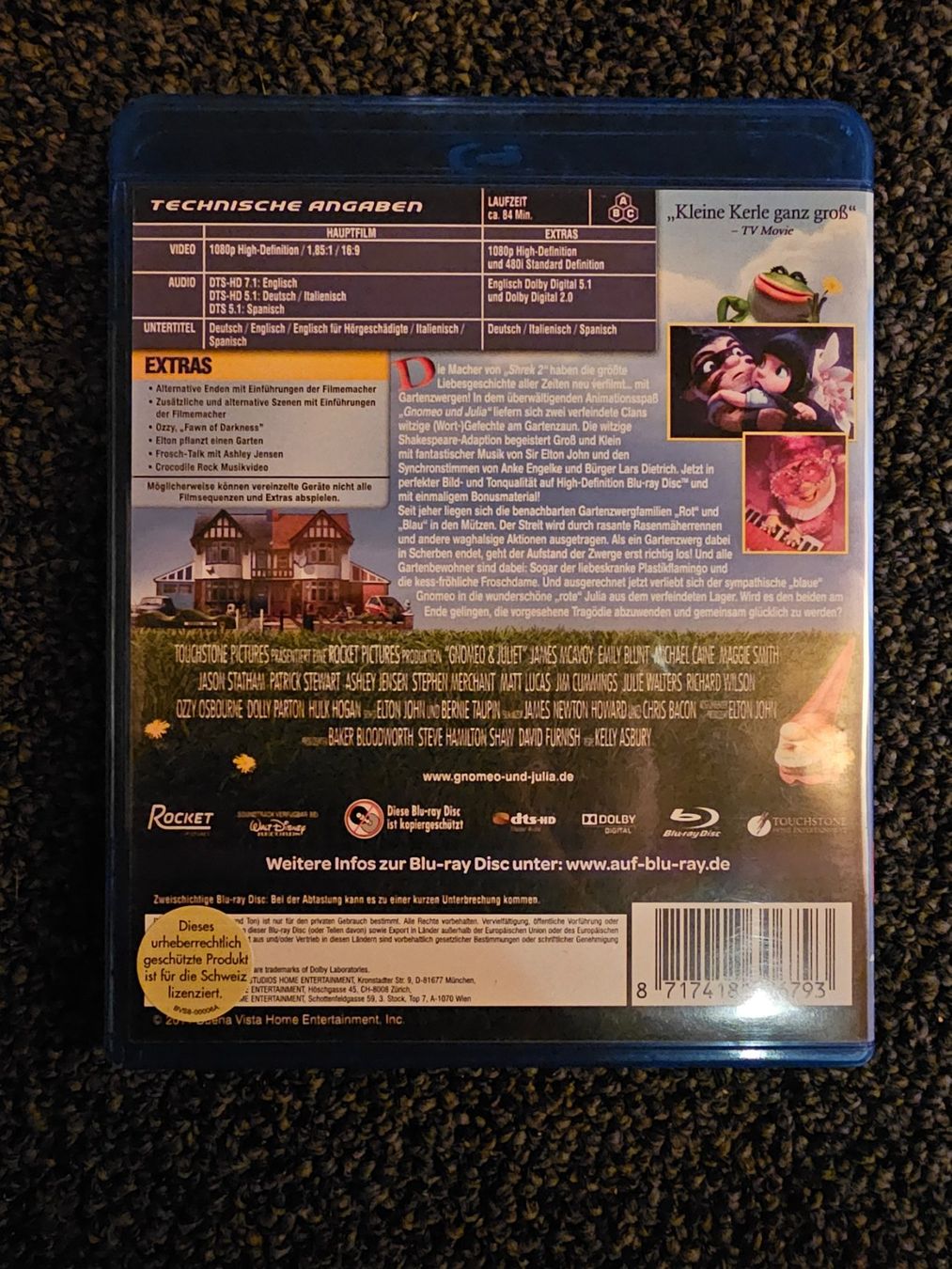 Tutti i DVDs: GNOMEO UND JULIA – Usato da Ruswil venduto da jan_bxl5 1