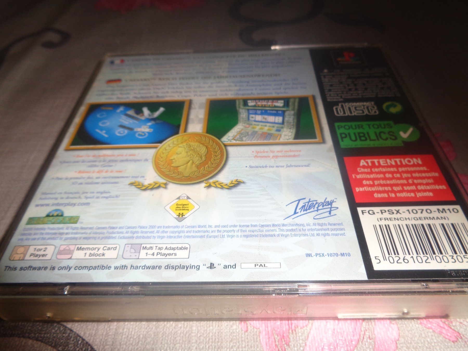 Giochi: Caesars Palace 2000 PS1 – Usato da Olten venduto da Disc-Ausverkauf 2