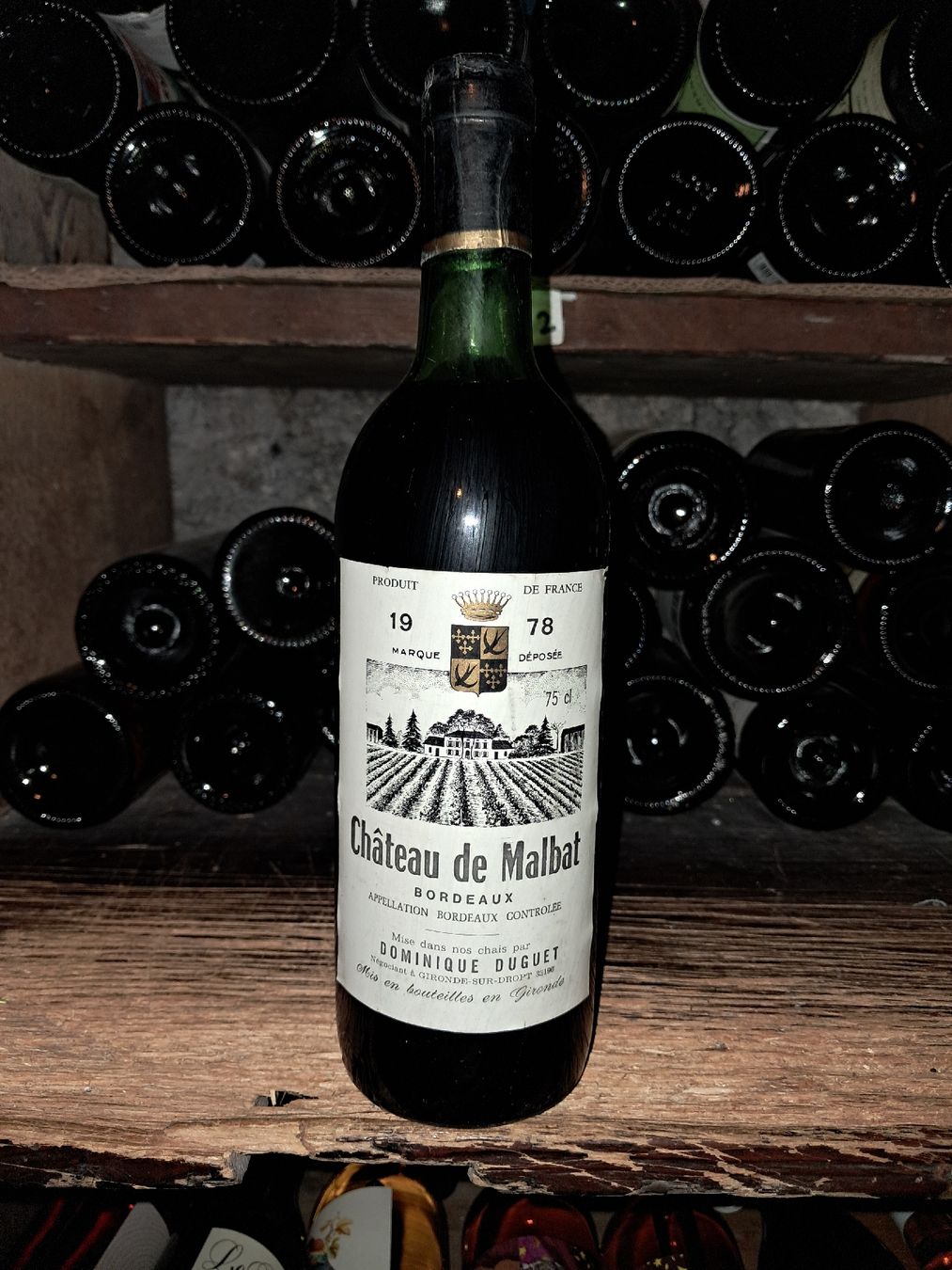 Vino: Château de Malbat Bordeaux 1978 – Nuovo e nell'imballaggio originale da Le locle venduto da juliensaran 1