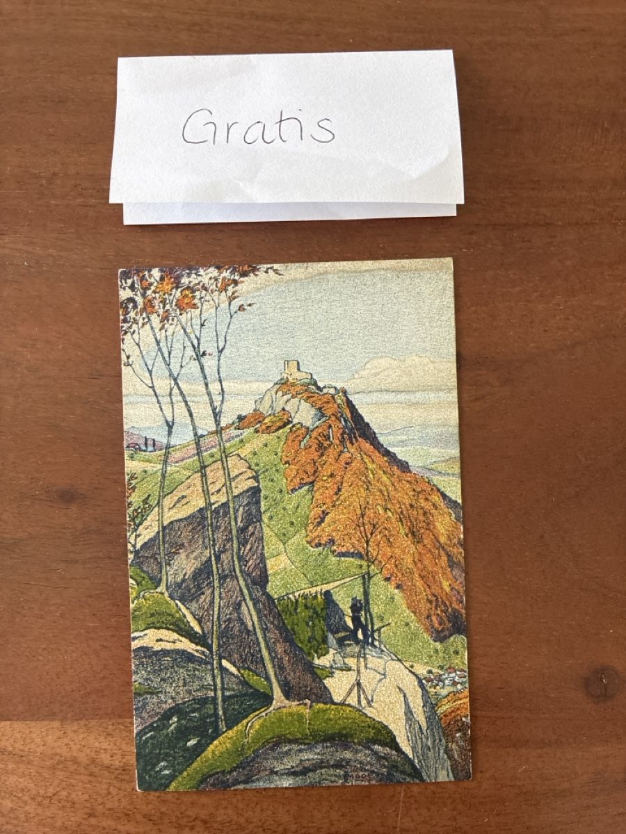 Cartoline postali: 7 Ansichtskarten Schweiz Bundesfeier A – Usato da Oftringen venduto da Cla.vD.74 4