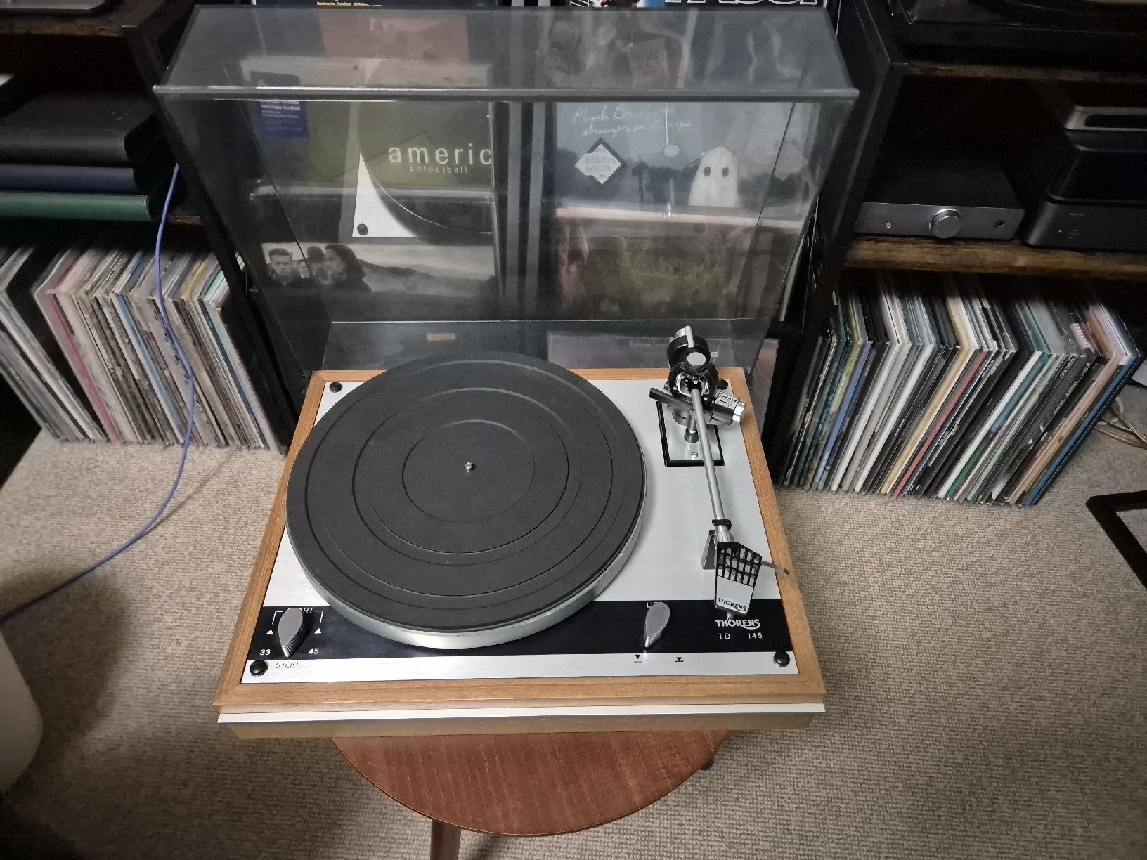 Platine vinyle Thorens TD 145 – cellule Ortofon OM 5E (Gebraucht) in ...