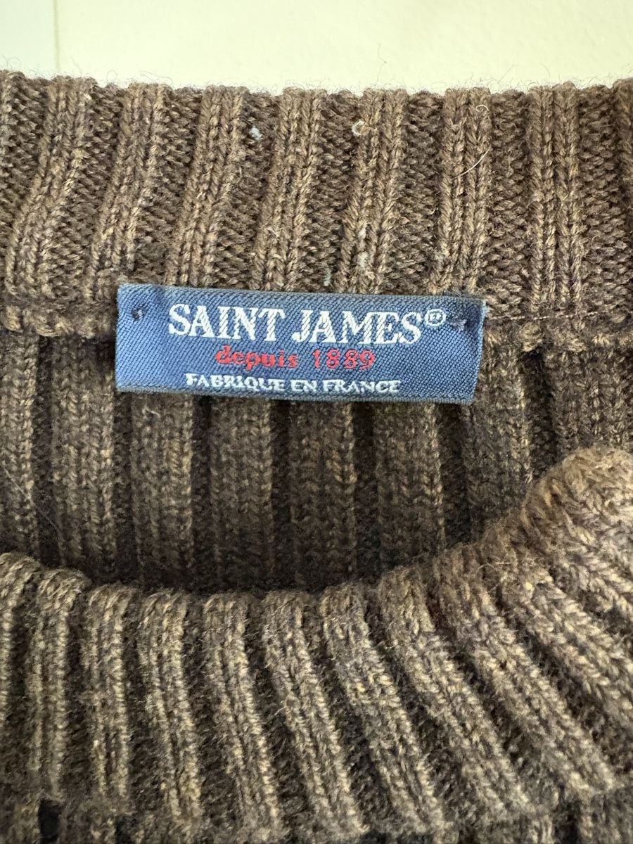 Saint James Maglioni & Felpe: Pull Saint James, Marron, Look size M – Usato da Neuchâtel venduto da sharposneaks 2