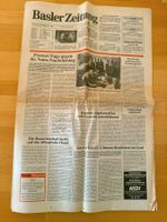 Basler Zeitung vom 22. Oktober 1983 – Zeitdokument