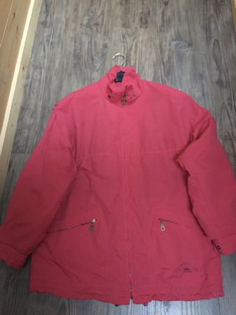 Herbstjacke rot, Gr. 42  Übergangsjacke