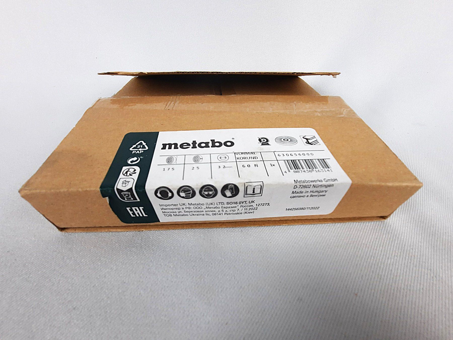 Metabo Smerigliatrici & Lucidatrici: METABO Schleifscheibe 75x25x32 60 – Nuovo (secondo la descrizione) da Beinwil am See venduto da Restwert_Beinwil 2