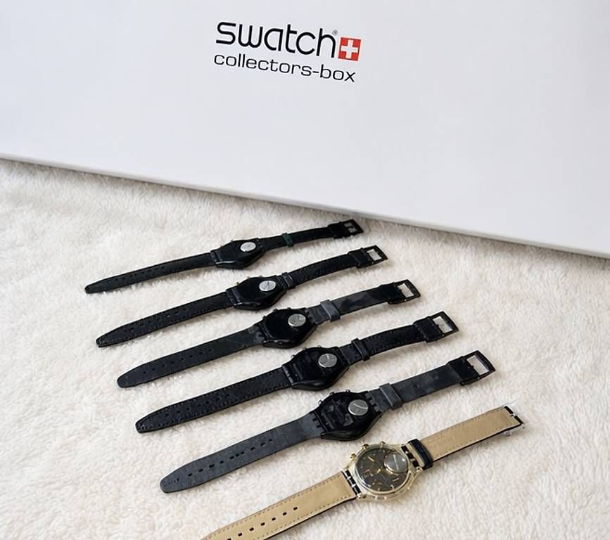 Uhren: Swatch Elegance Set Leder + Collector Box – Gebraucht aus Uster von barkingarky01 2