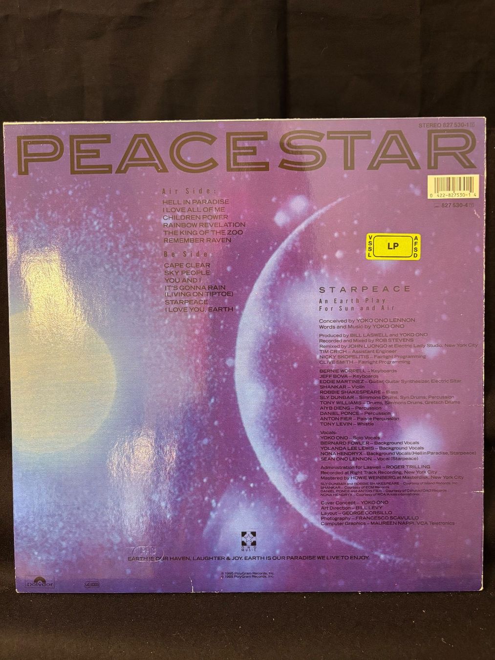 Schallplatten: Yoko Ono / Starpeace – Gebraucht aus St.Gallen von Out-take 1