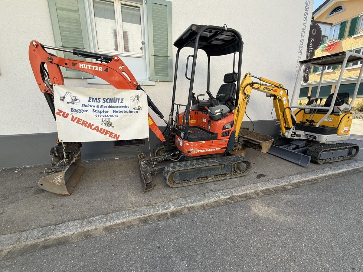 Kubota Escavatori: Bagger Raupenbagger Hutter Kubota – Usato da Ebnat-Kappel venduto da Suizo1291