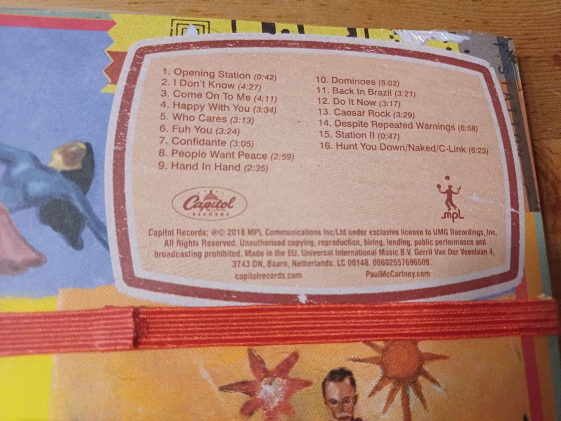 CD: Paul McCartney - Egypt Station (neu) – Nuovo e nell'imballaggio originale da Jona venduto da Rreto71 2