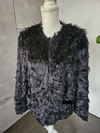 Zara Basic Jacke schwarz Grösse L 