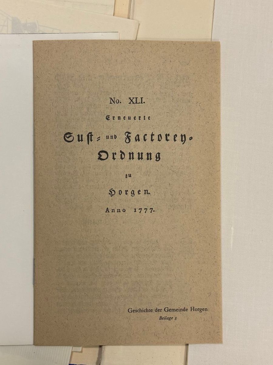 Libri: Geschichte der Gemeinde Horgen. Im Auftrag der Chronikkomm. – Usato da Adliswil venduto da buch_und_kunst 7