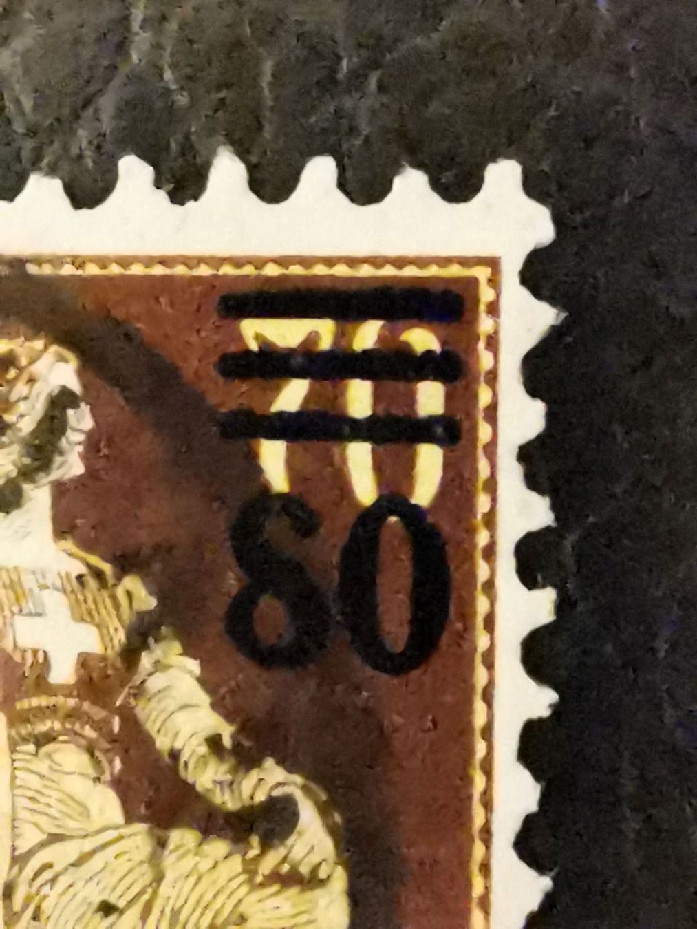 Tutti i francobolli: 135.2A.01 (650.-) offene 8 – Usato da Wangen venduto da Abartix 1