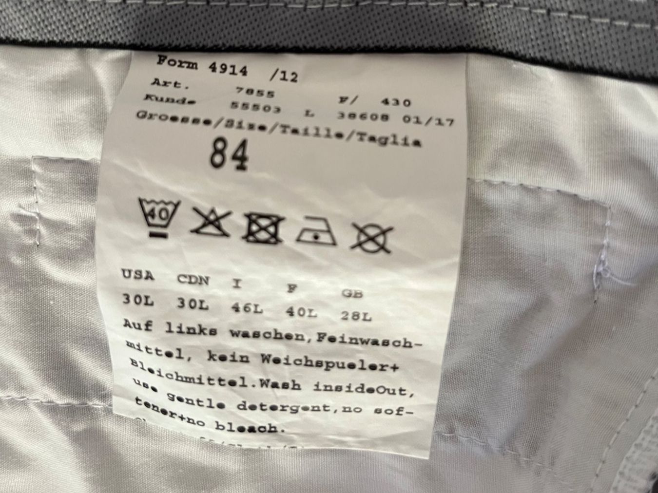 Pikeur Pantaloni: Reithose Pikeur grau – Nuovo (secondo la descrizione) da Wolfhausen venduto da zottel4 3