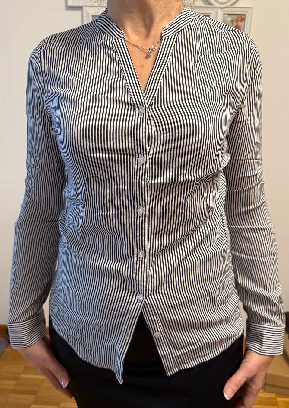 Blusen: Chemise à rayures Atmosphere, taille 38 – Neu (gemäss Beschreibung) aus Les Avanchets von NR07