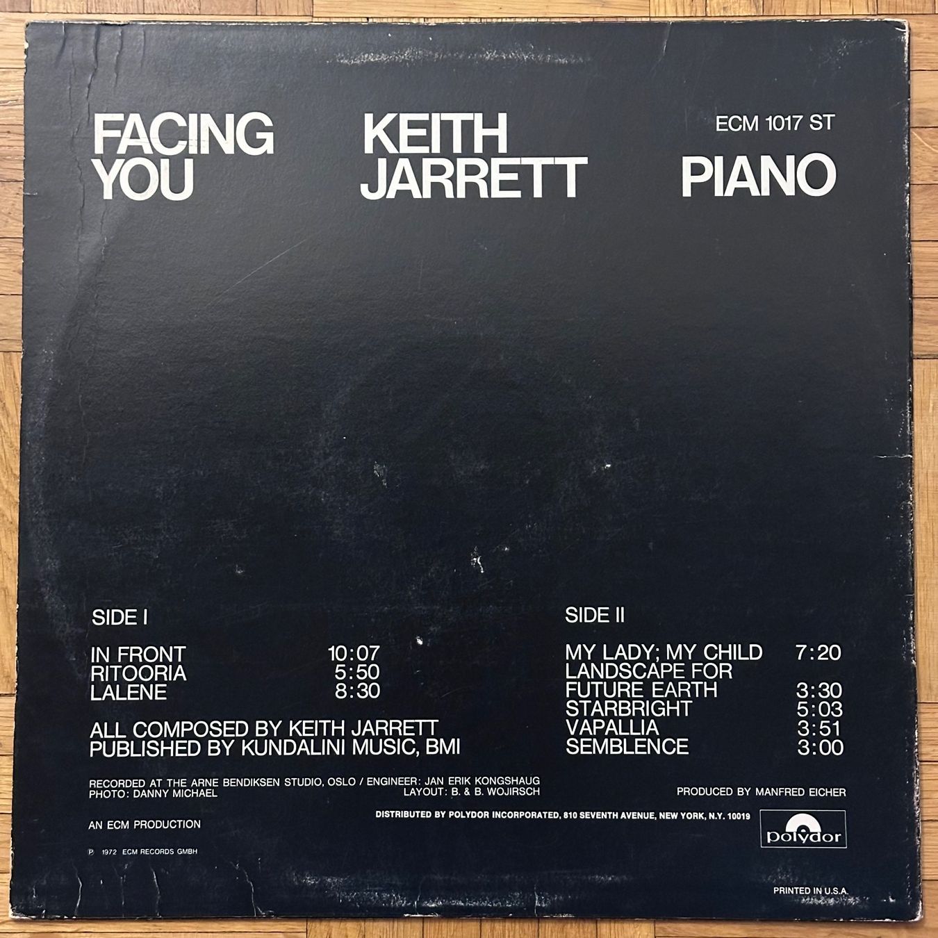 Vinyles: LP - Keith Jarrett - Facing You – D'occasion à Breganzona par Onairda75 1