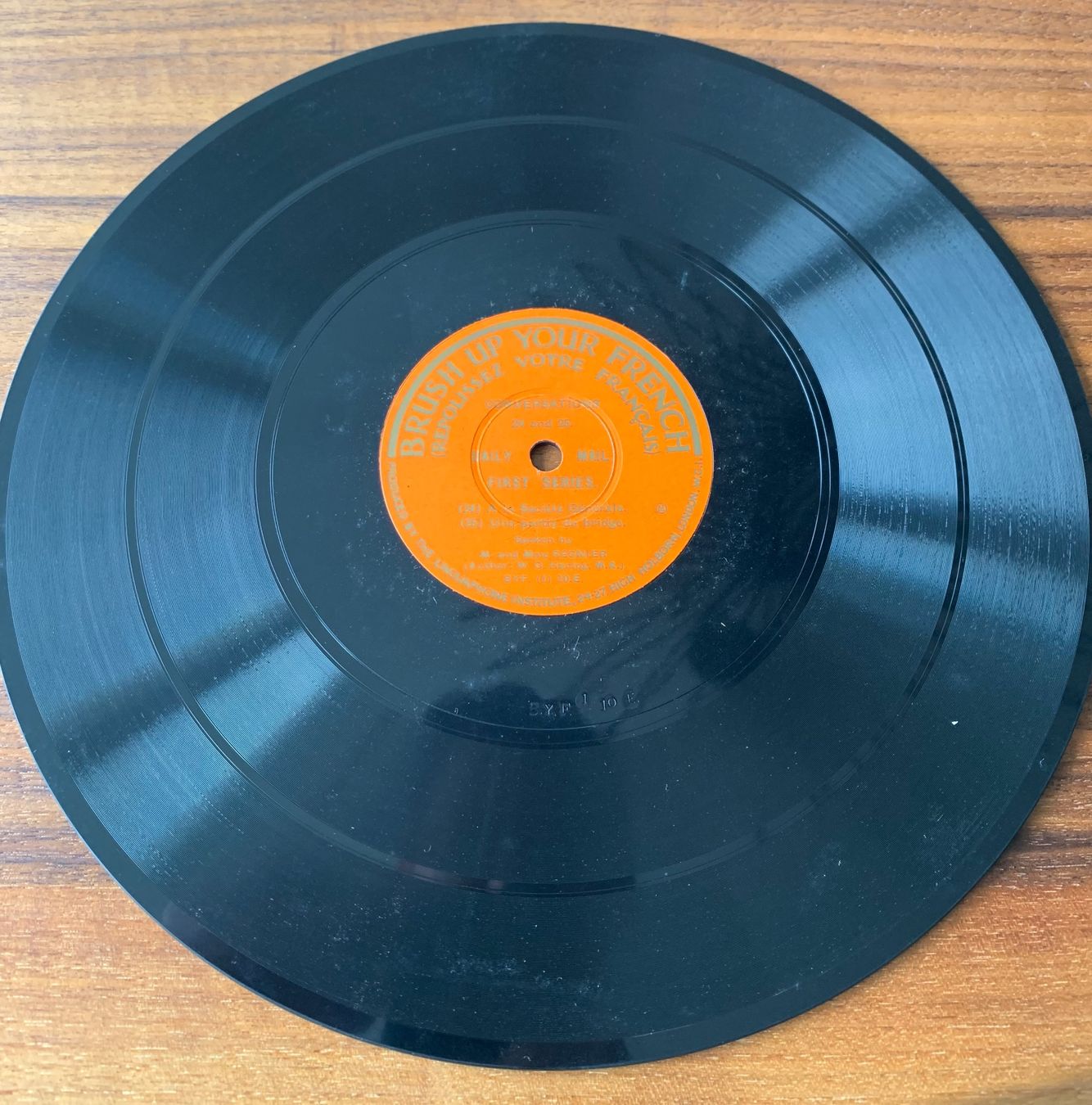Dischi in vinile: Linguaphone Schellackplatten Sprachkurs Französisch – Usato da Opfikon venduto da BananaGio01 8