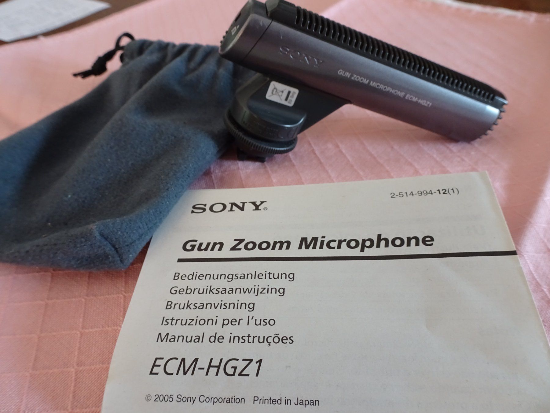 Sony Mikrofone: Stereo Zoom Mikrofon – Gebraucht aus Oberwangen b. Bern von est_d8gf 2