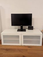 IKEA BESTÅ TV-Bank weiss mit Milchglas-Türen  Top Zustand!