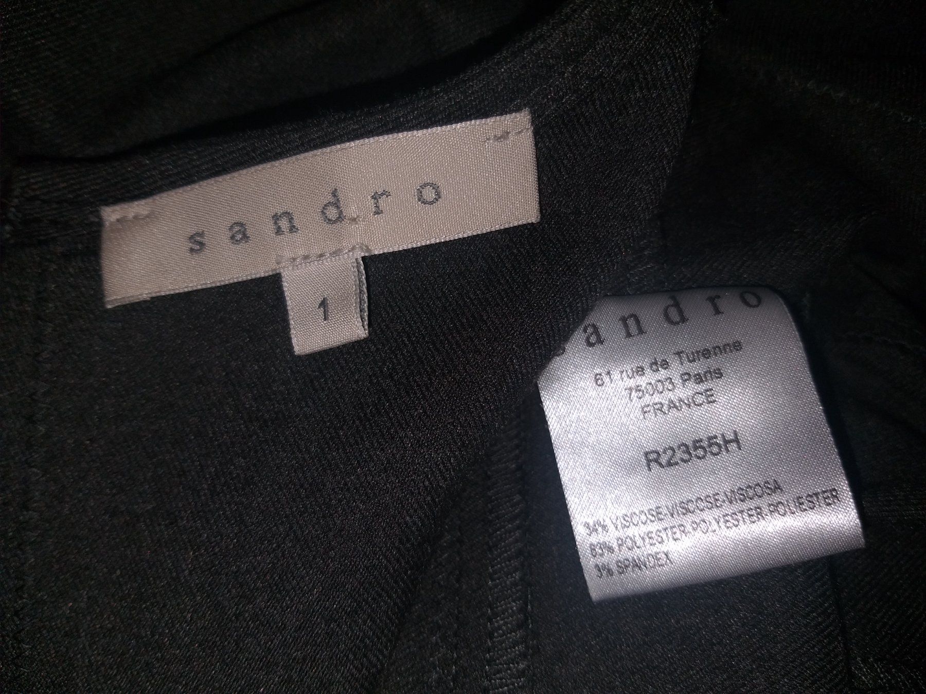 Sandro Vestiti: SANDRO  Robe/Kleid  Taille / Grosse XS (1) – Usato da Cossonay-ville venduto da Super-Price-Quality 9