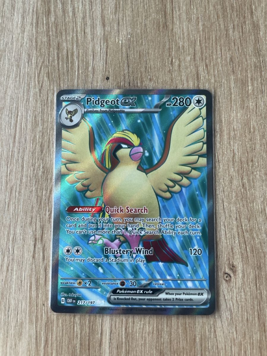 Pokémon Sammelbilder & Trading cards: Pidgeot ex, english – Gebraucht aus Renens VD von cjneco