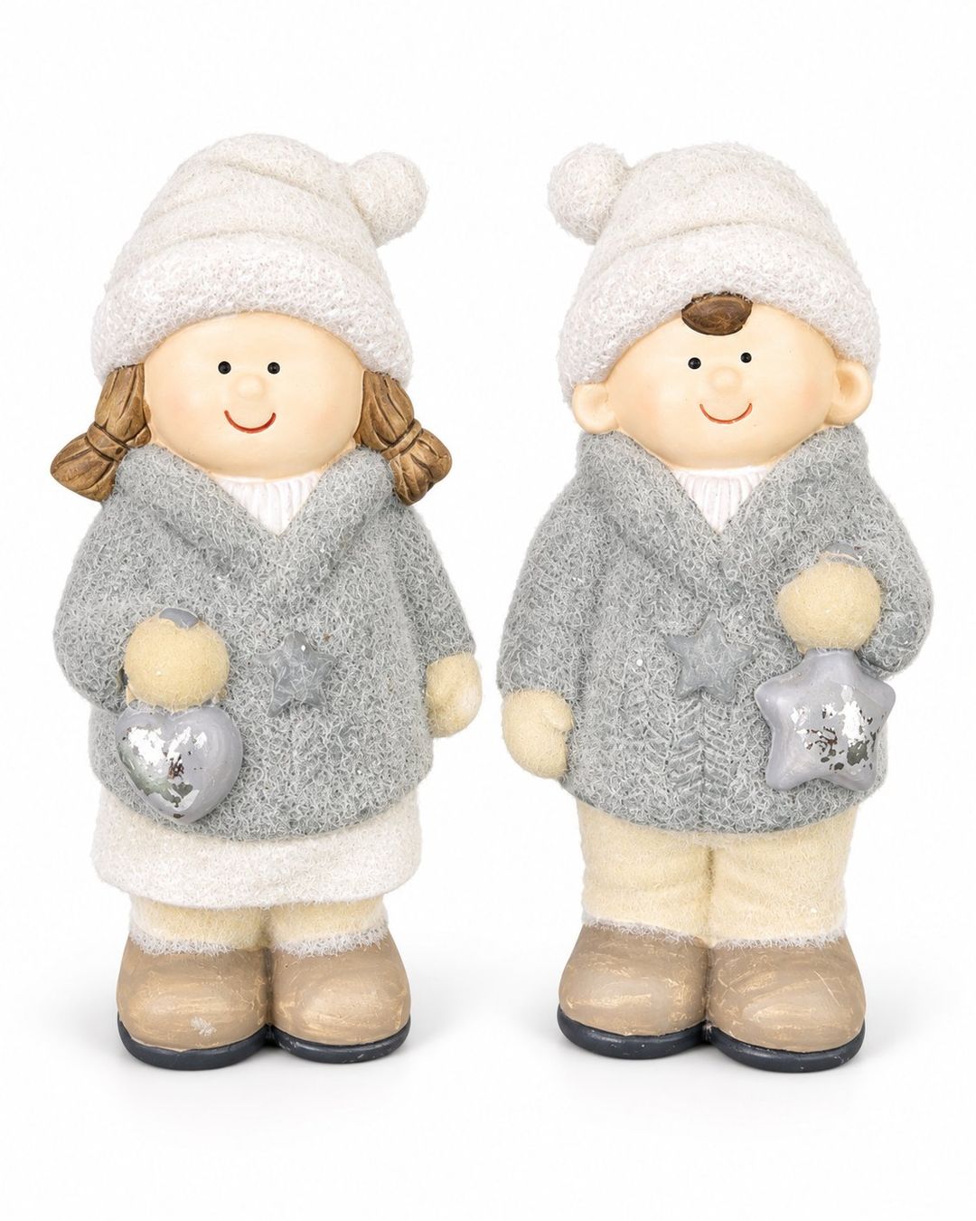 Statuette: Winterliche Ton-Dekofiguren – Usato da Bülach venduto da rob_lvc8