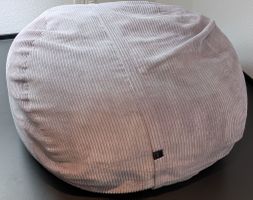 Vetsak Sitzsack medium Cord hellgrau neuwertiger Zustand
